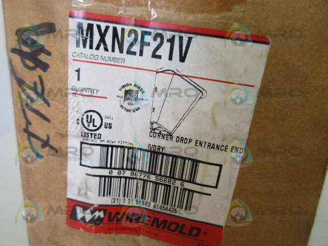 WIREMOLD MXN2F21V CORNER DROP *NEW IN BOX*