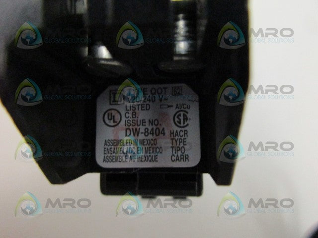 SQUARE D QOT115 15AMP 1 POLE CIRCUIT BREAKER *NEW NO BOX*