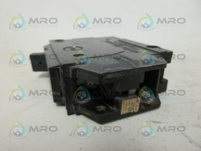 GENERAL ELECTRIC CU-AL 15AMP 1 POLE CIRCUIT BREAKER *USED*
