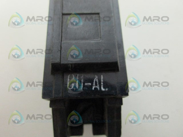 GENERAL ELECTRIC CU-AL 15AMP 1 POLE CIRCUIT BREAKER *USED*