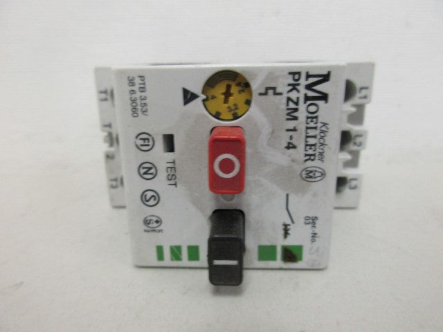 KLOCKNER MOELLER PKZM1-4 MANUAL MOTOR STARTER 2.4-4A * NEW NO BOX *