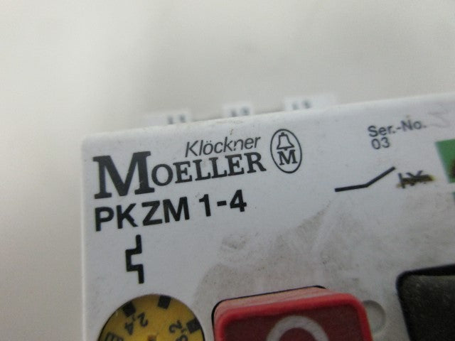 KLOCKNER MOELLER PKZM1-4 MANUAL MOTOR STARTER 2.4-4A * NEW NO BOX *