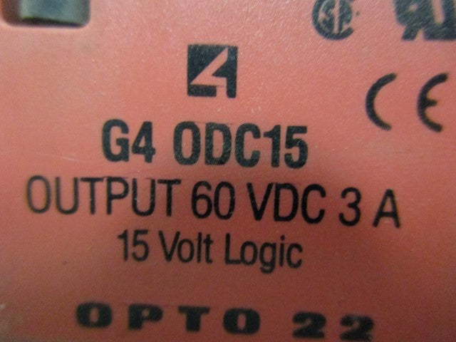 OPTO 22 G4ODC15 OUTPUT MODULE RELAY * NEW NO BOX *