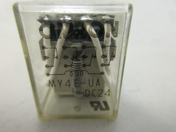 OMRON MY4E-UA RELAY *NEW NO BOX*