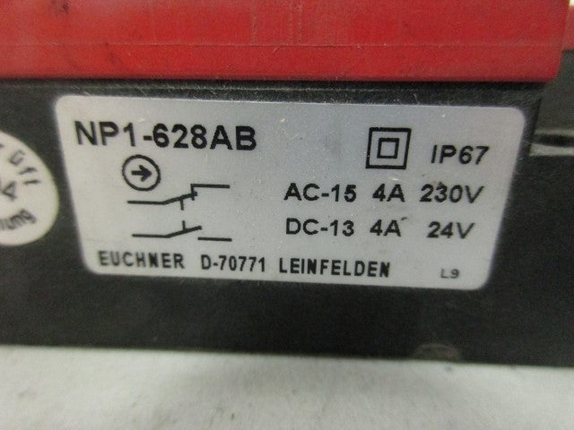 EUCHNER NP1-628AB SAFETY INTERLOCK SWITCH *NEW NO BOX*