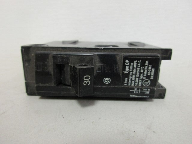 SIEMENS QP130 30AMP 1POLE CIRCUIT BREAKER *NEW NO BOX*