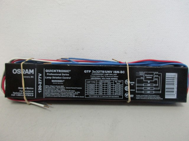 OSRAM QTP3X32T8/UNVISN-SC BALLAST *NEW NO BOX*