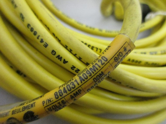 BRAD HARRISON 884031A09M120 CORDSET *NEW NO BOX*