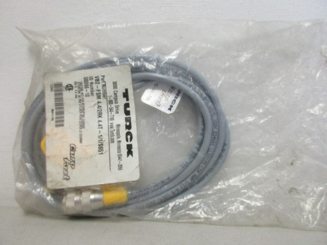 TURCK VB2-FSM4.4/2RK4.4T-1/1/S651 TWIN JUNCTION CORDSET *NEW IN FACTORY BAG*