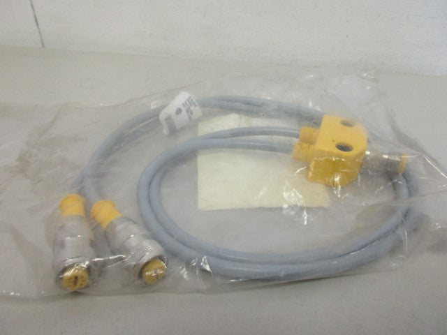 TURCK VB2-FSM4.4/2RK4T-0.5/0.5 CORDSET SPLITTER *NEW IN FACTORY BAG*