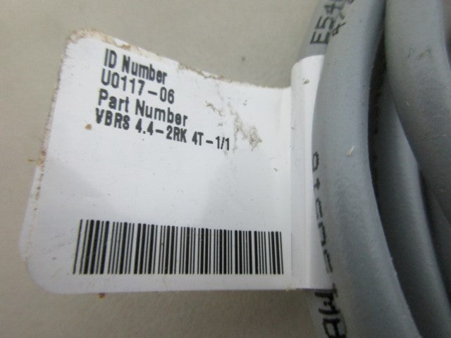 TURCK VBRS4.4-2RK4T-1/1 TWIN JUNCTION CORDSET *NEW NO BOX*
