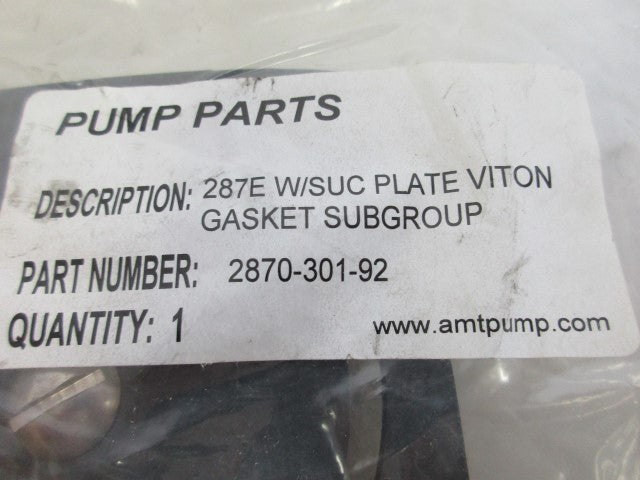 AMTPUMP 2870-301-92 SUCTION PLATE *NEW IN FACTORY BAG*