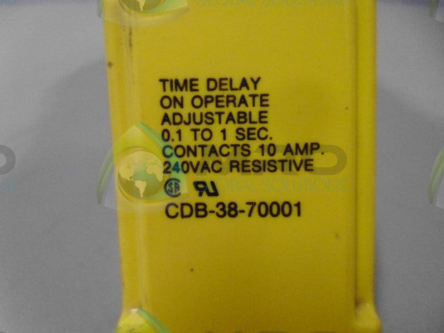 POTTER & BRUMFIELD CDB-38-70001 RELAY 120VAC *NEW NO BOX*