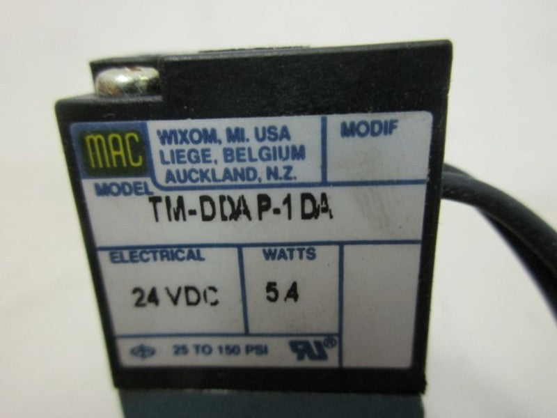 MAC TM-DDAP-1DA SOLENOID VALVE *NEW NO BOX*