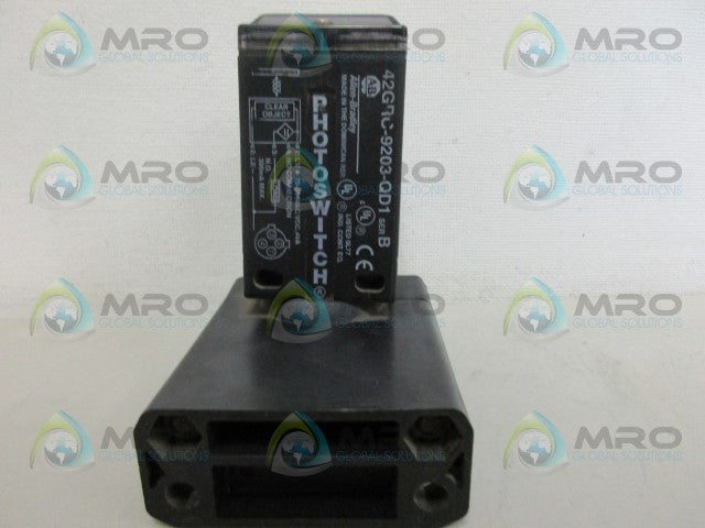 ALLEN BRADLEY 42GRC-9203-QD1 SER. B PHOTOELECTRIC SENSOR *USED*