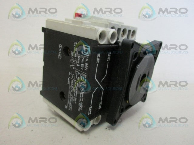 SQUARE D 9421-V1 LOAD BREAK SWITCH *USED*