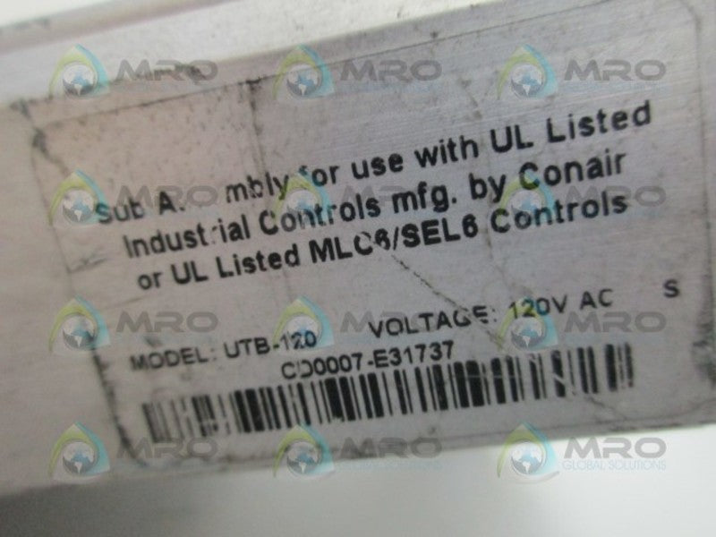 CONAIR UTB-120 TERMINAL BOX *USED*