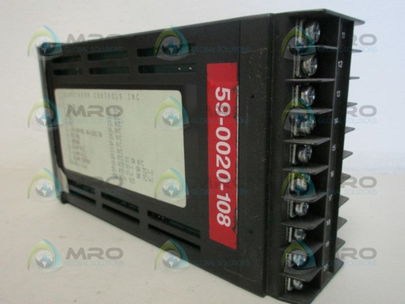EUROTHERM 808/D1/0/R1/0/0/QLS(AZFF405) TEMPERATURE CONTROLLER *USED*