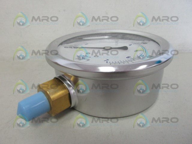GRAINGER 20TV49 201L-404E PRESSURE GAUGE *NEW IN BOX*