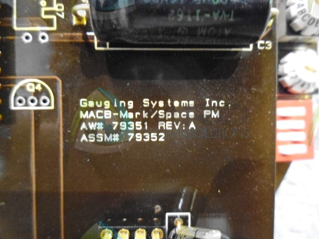GAUGING SYSTEMS 79352 *NEW NO BOX*