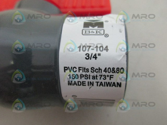 B&K 107-104 BALL VALVE *NEW NO BOX*