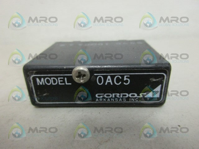 GORDOS 0AC5 I/O MODULE *NEW NO BOX*