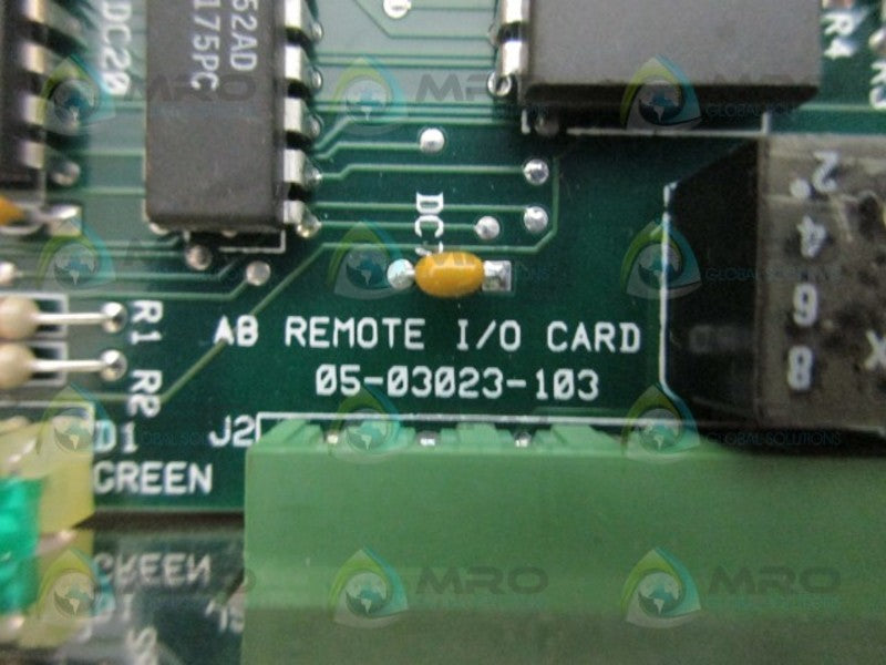 COMPUTER TECHNOLOGY 05-03023-103 AB REMOTE I/O CARD *NEW NO BOX*