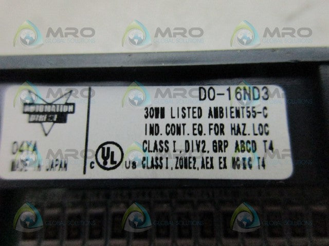 AUTOMATION D0-16ND3 REMOTE I/O MODULE *NEW NO BOX*