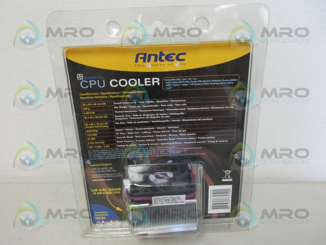 ANTEC 370FC-PGA CPU COOLER *NEW IN ORIGINAL PACKAGE*