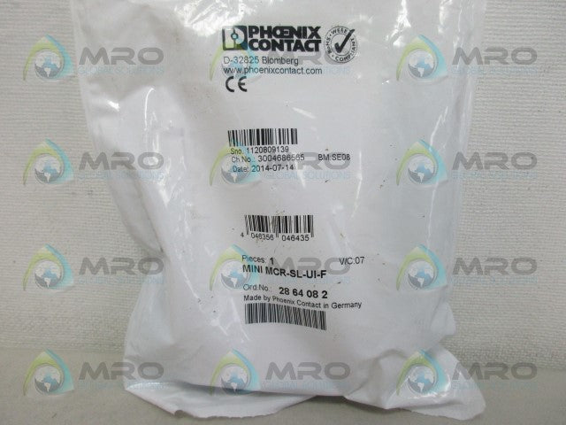 PHOENIX CONTACT MINI-MCR-SL-UI-F SIGNAL CONDITIONER *NEW IN FACTORY BAG*