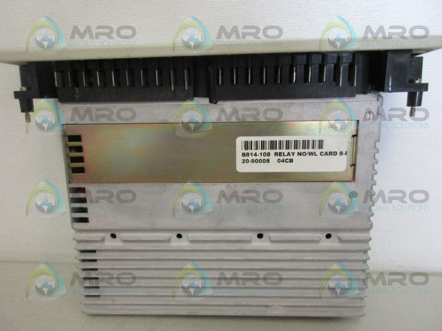 AEG MODICON AS-B814-108 OUTPUT RELAY *USED*