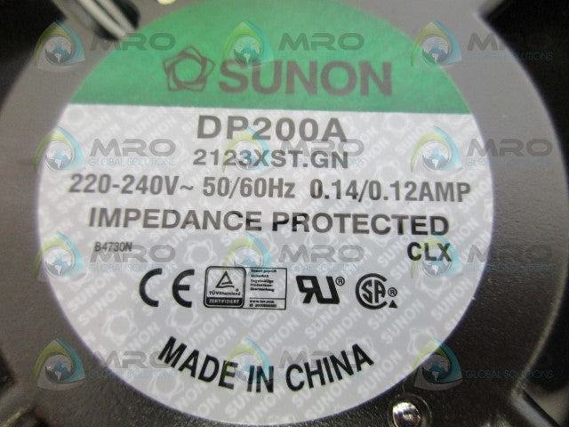 SUNON DP200A-2123XST.GN AXIAL FAN *USED*