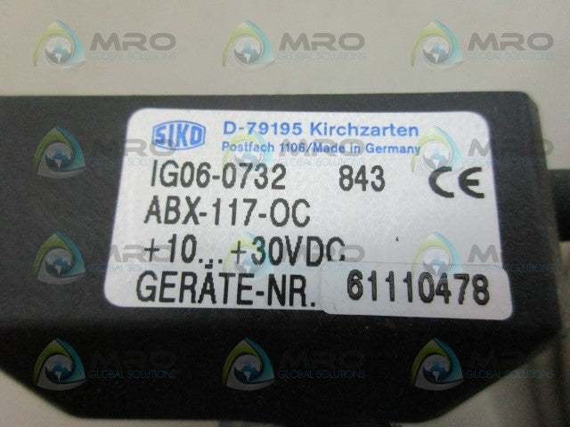 SIKO IG06-0732-ABX-117-OC OPTICAL ENCODER *NEW NO BOX*