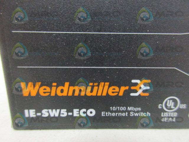 WEIDMULLER IE-SW5-ECO ETHERNET SWITCH *NEW IN BOX*