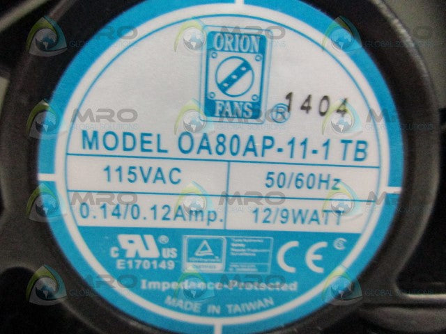 ORION 0A80AP-11-1TB COOLING FAN *NEW IN BOX*