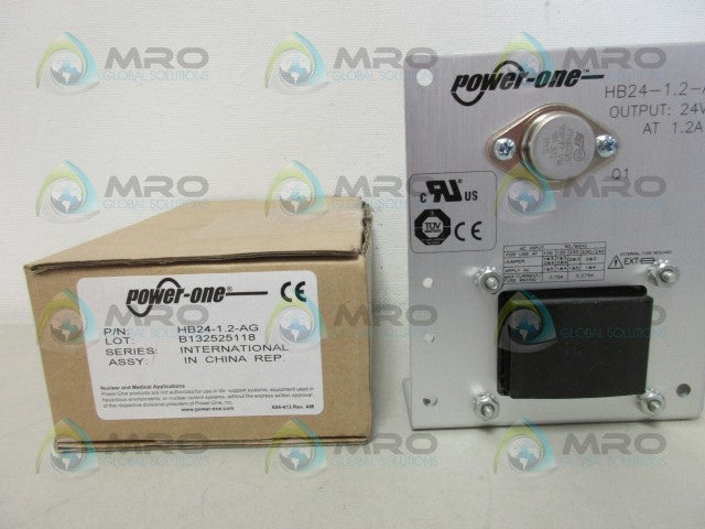 POWER-ONE HB24-1.2-AG POWER SUPPLY *NEW IN BOX*