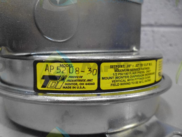 TDI AP5208-30 AIR PRESSURE SWITCH *NEW NO BOX*