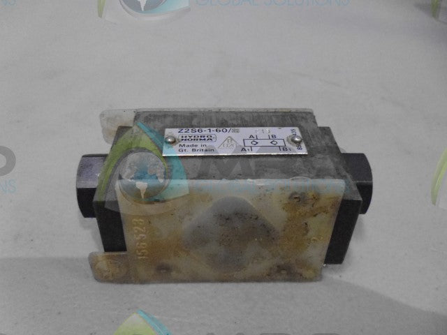 HYDRO NORMA Z2S6-1-60 VALVE *NEW NO BOX*