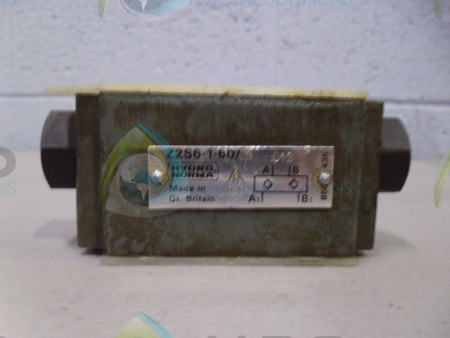 HYDRO NORMA Z2S6-1-60 VALVE *NEW NO BOX*