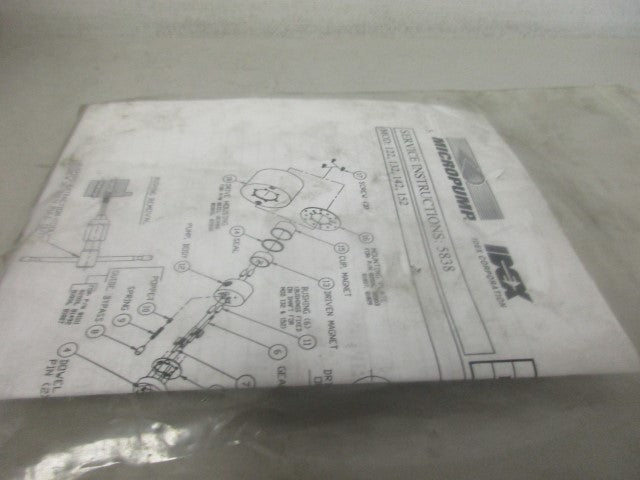 MICROPUMP GJ-N25.PF1S0 81810 SERVICE KIT *NEW IN FACTORY BAG*