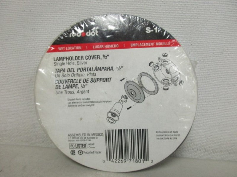 RED DOT S-1 LAMPHOLDER COVER *NEW IN ORIGINAL PACKAGE*