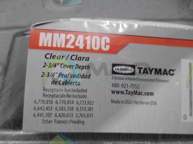 TAYMAC MM2410C WATERPROOF OUTLET COVER *FACTORY SEALED*