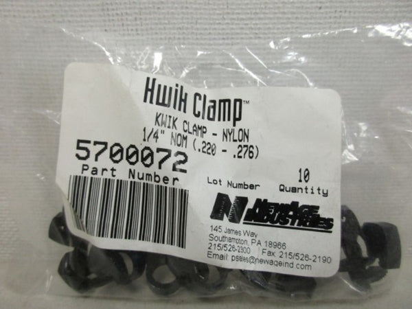 NSNP AGE INDUSTRIES 5700072 KWIK CLAMP (PACKAGE OF 10)  NSMP