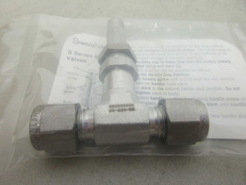 SWAGELOK SS-SS4-KZ  FLOW METER VALVE 1/4" *NEW IN FACTORY BAG*