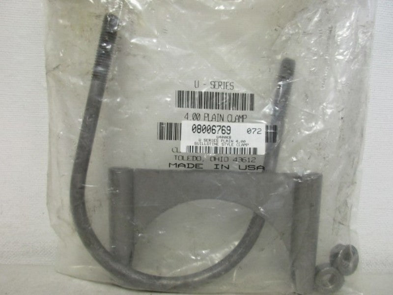 INDUSTRIAL MRO U400KB 4" CLAMP *NEW IN FACTORY BAG*