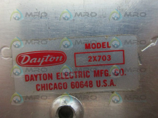 DAYTON 2X703 REVERSING SWITCH COVER *NEW NO BOX*