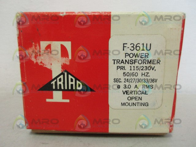 TRIAD F-361U POWER TRANSFORMER *NEW IN BOX*