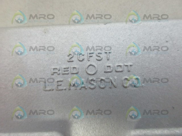 RED DOT 2CFST TUMBLER SWITCH *NEW IN BOX*