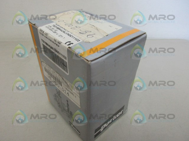 PARKER 73218BN4UNLVN0C111C2 SOLENOID VALVE *FACTORY SEALED*