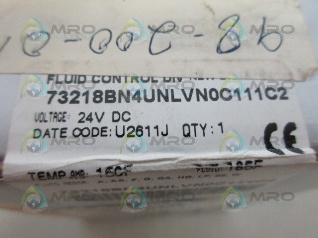 PARKER 73218BN4UNLVN0C111C2 SOLENOID VALVE *FACTORY SEALED*